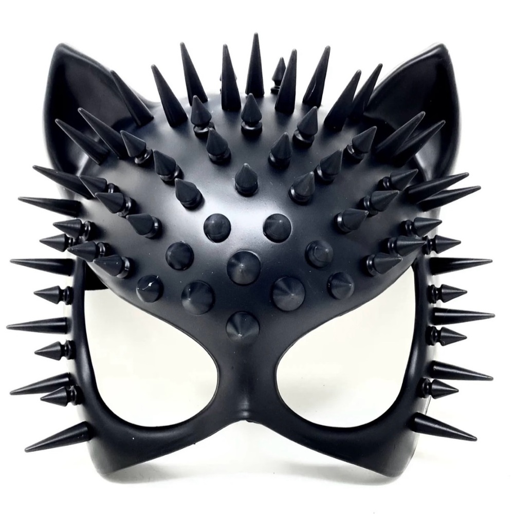 Women Cat  Metallic Steampunk Mask